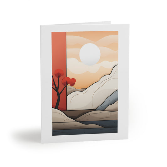 Red Cliff Nature Greeting Card