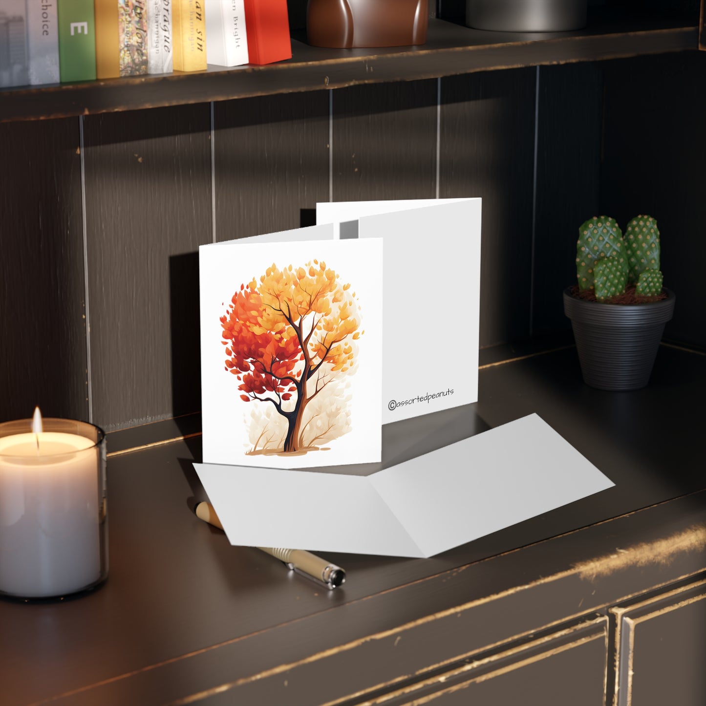 Autumn Tree Greeting Card