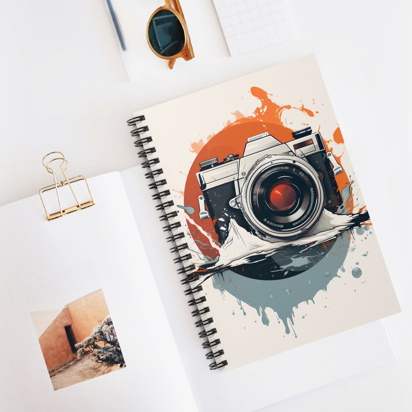 Reflective Lens Artistry Notebook