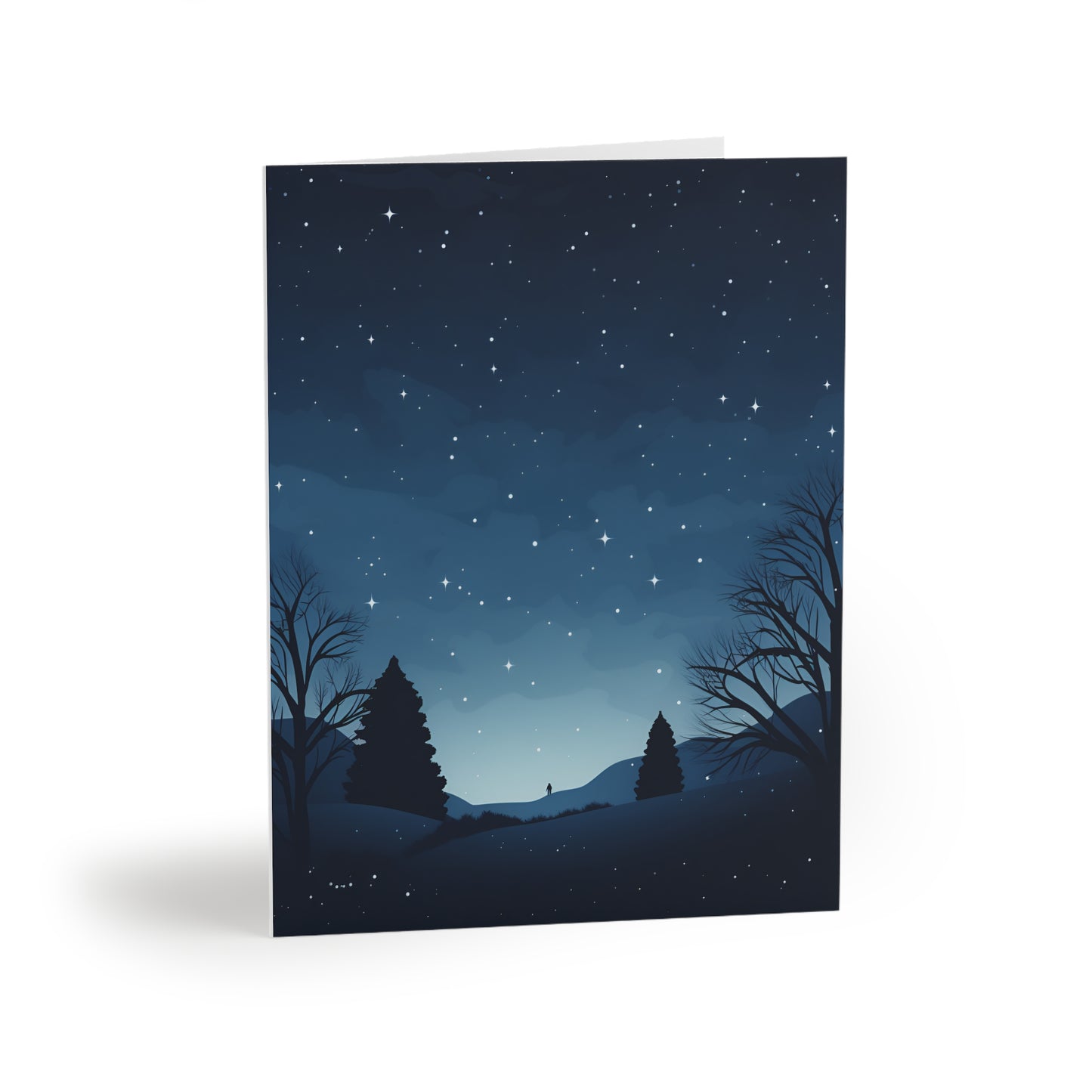 Winter Serenity Greeting Card