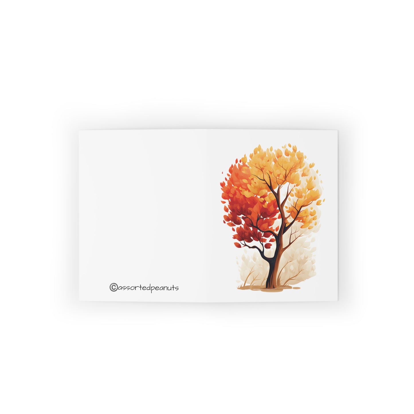 Autumn Tree Greeting Card