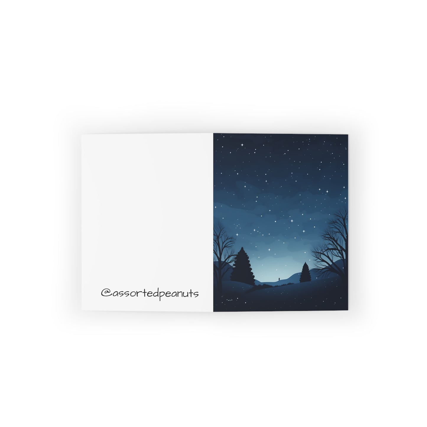 Winter Serenity Greeting Card