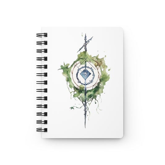 Druid Staff Spiral Notebook