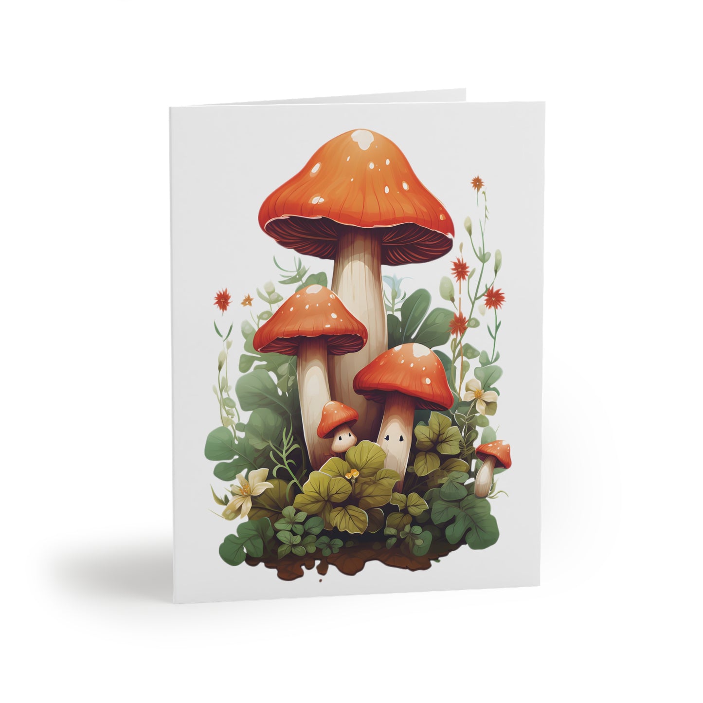 Mushroom Forest Greeting Cards