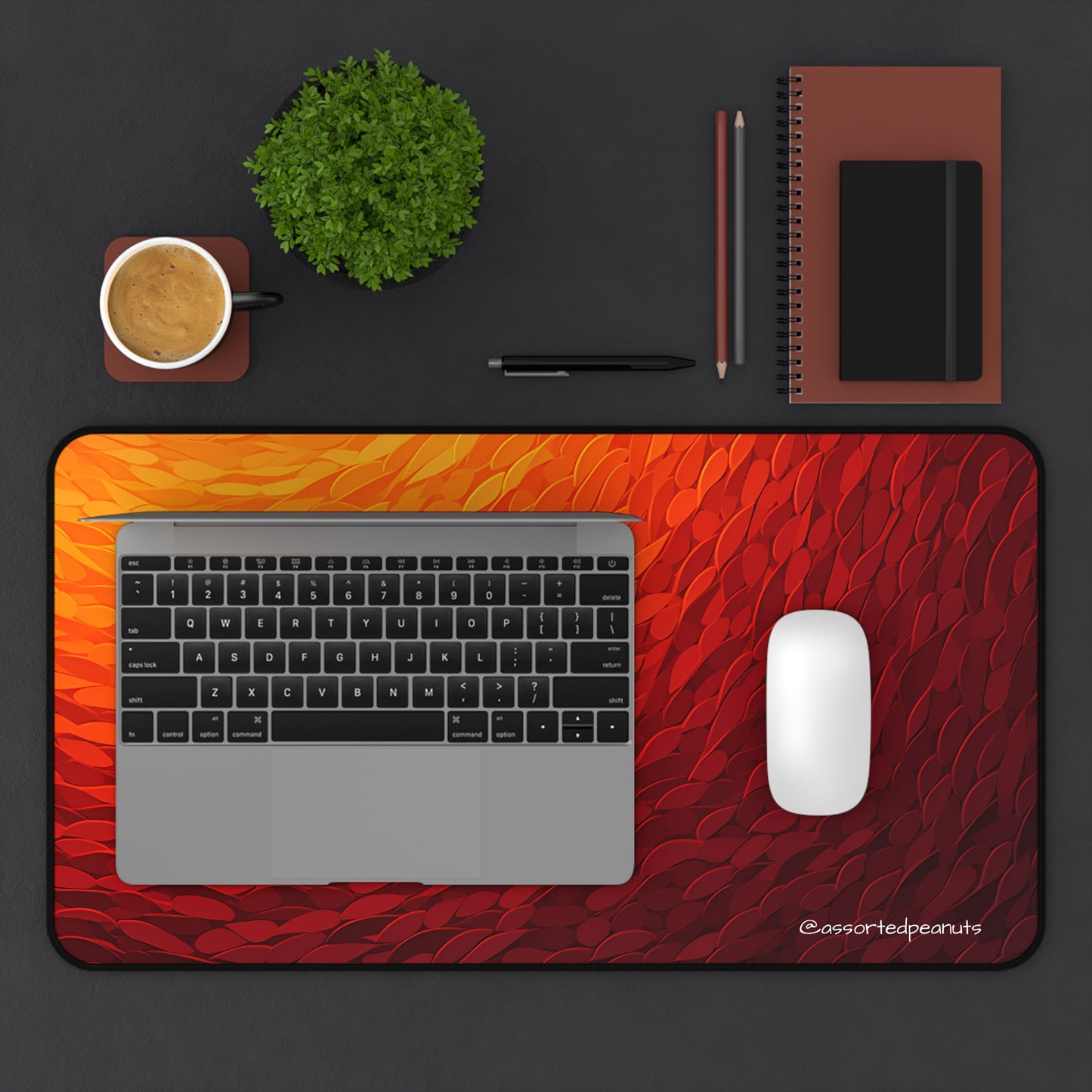 Sunset Bloom Desk Mat