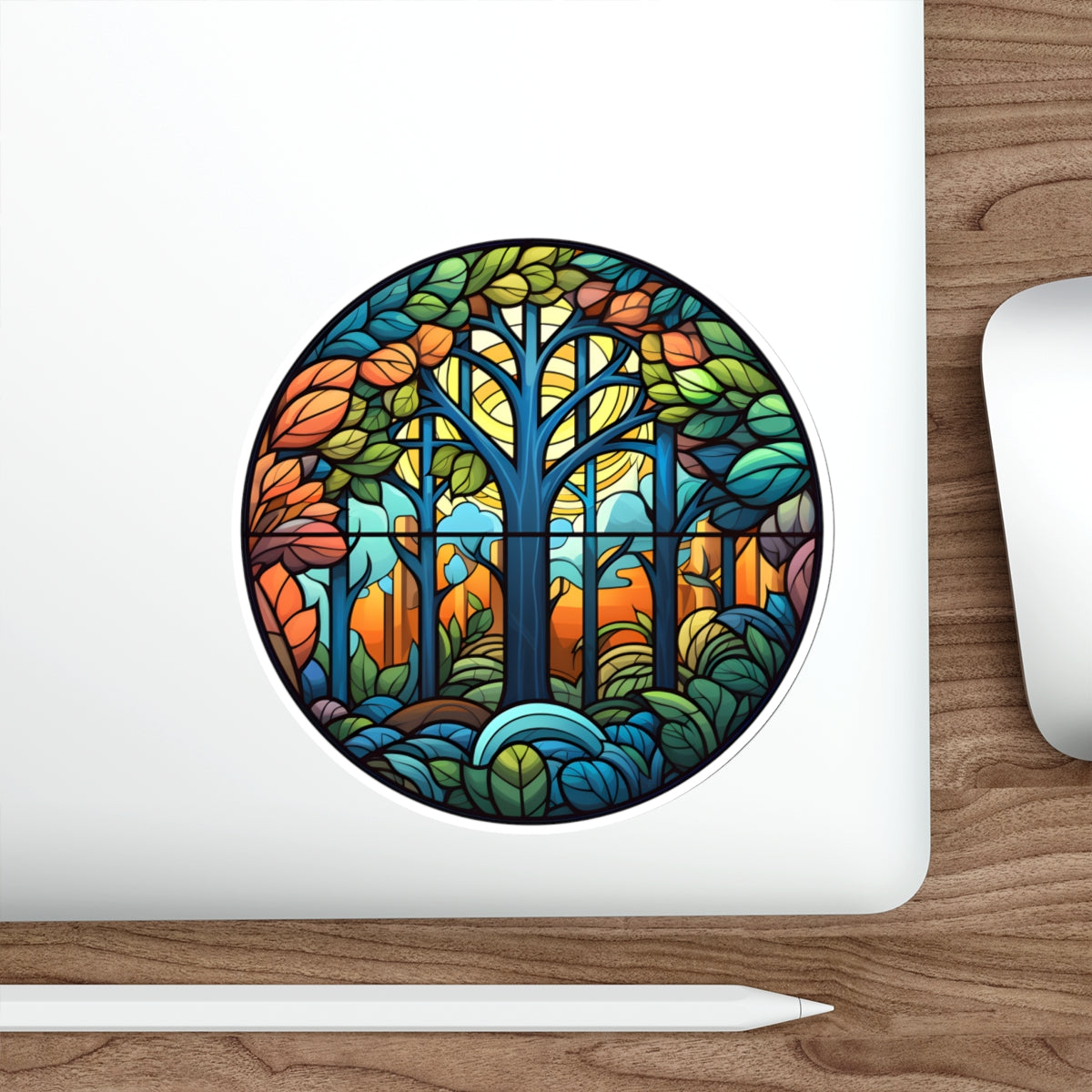 Stained Glass Forest