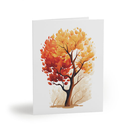 Autumn Tree Greeting Card