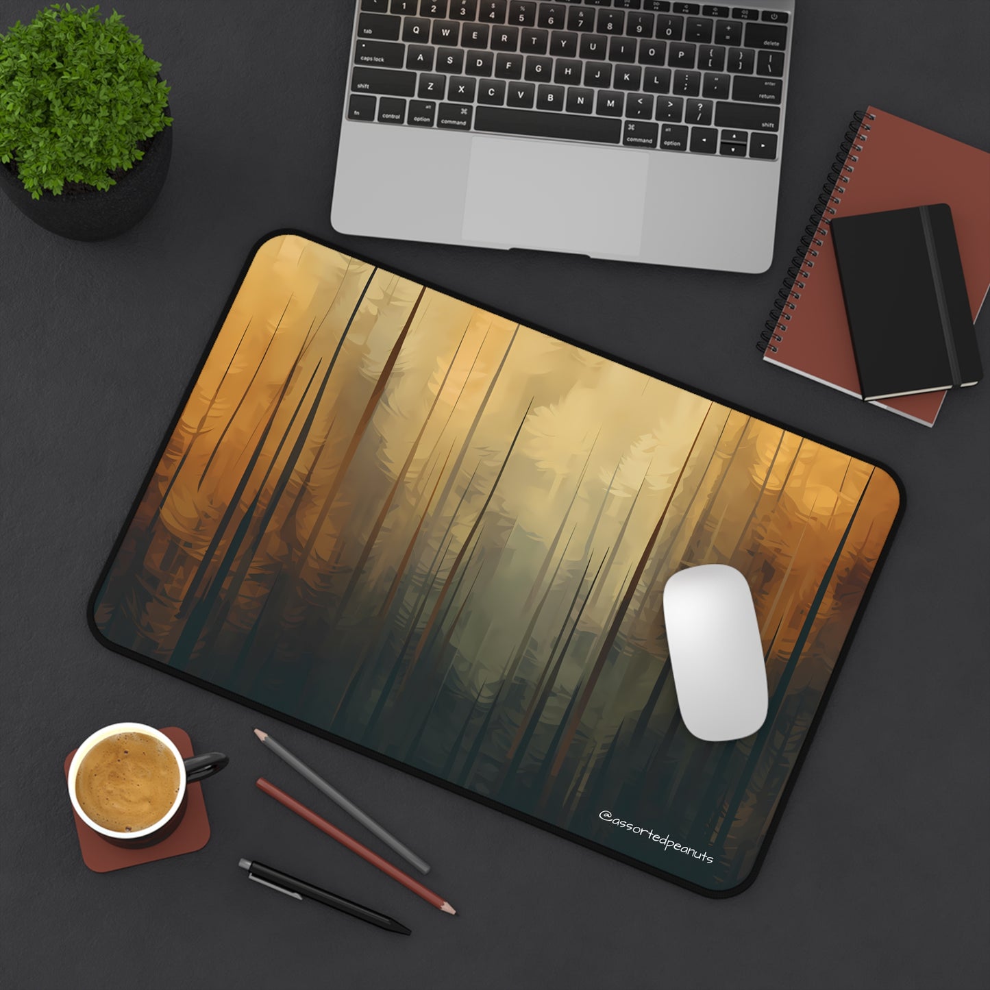 Whispering Woods Desk Mat