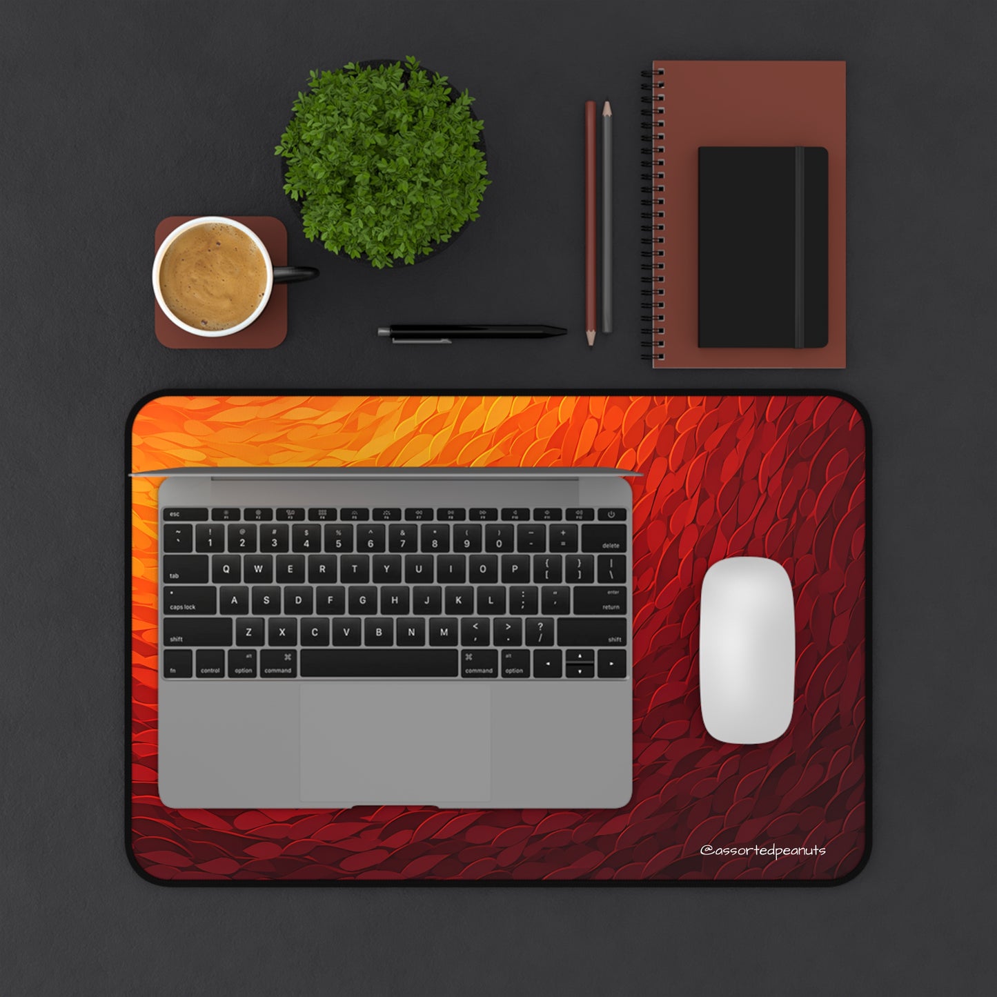 Sunset Bloom Desk Mat