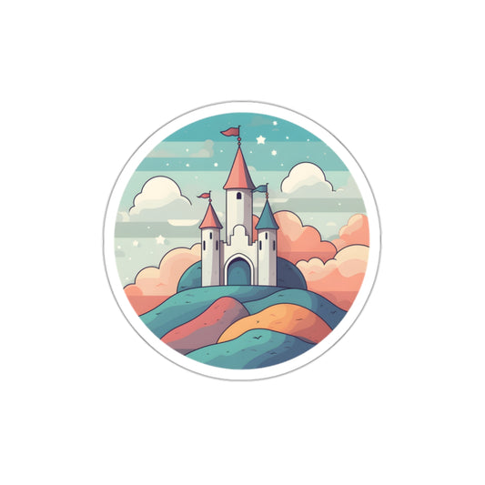 Whimsical Castle Dreams Sticker