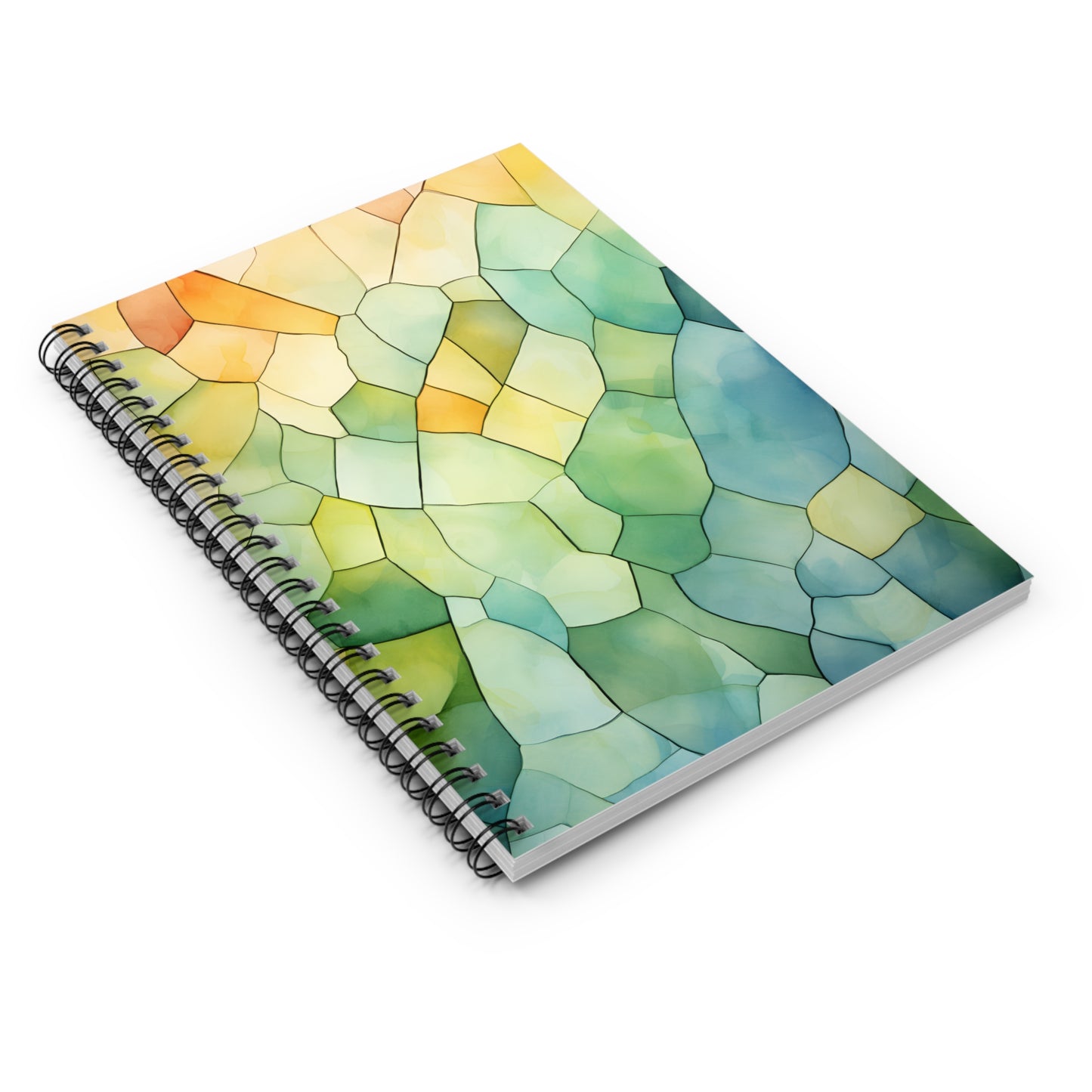 Stained Glass Harmony Notebook