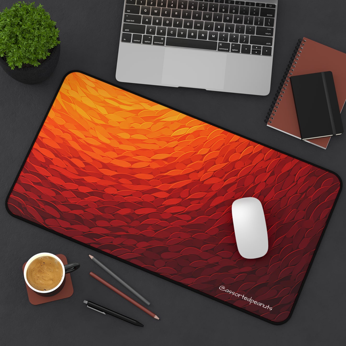 Sunset Bloom Desk Mat