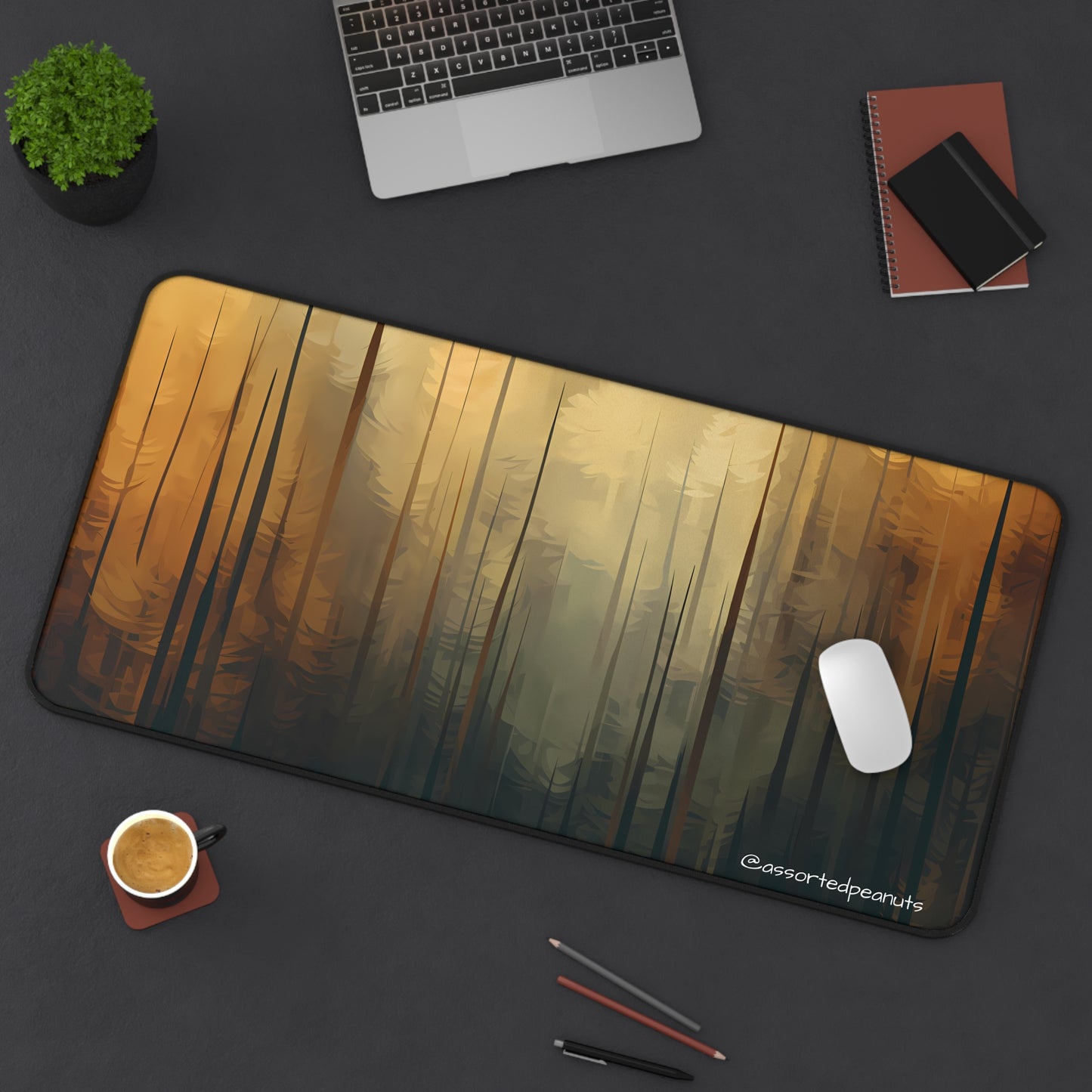 Whispering Woods Desk Mat