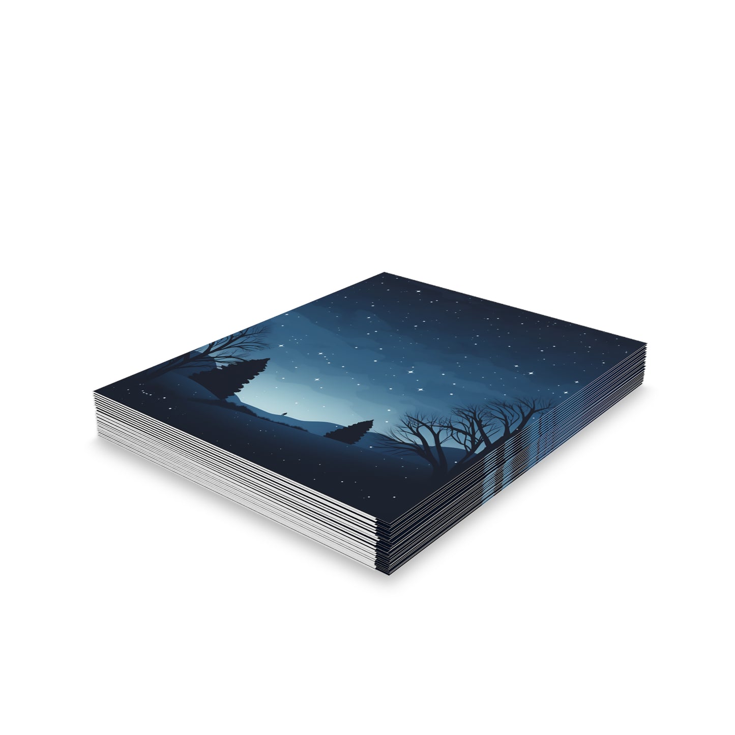 Winter Serenity Greeting Card