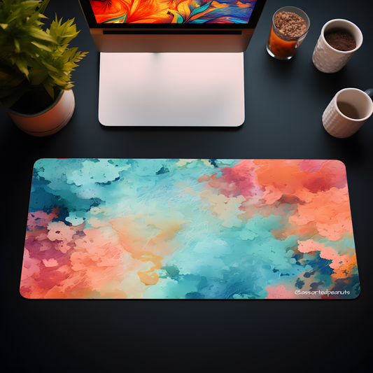 Tropical Splash Desk Mat